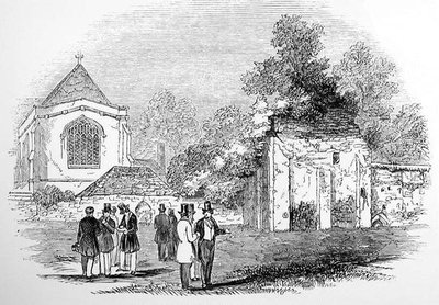 Ruins of Wolvesey Castle and Palace, Winchester, 1845 by English School
